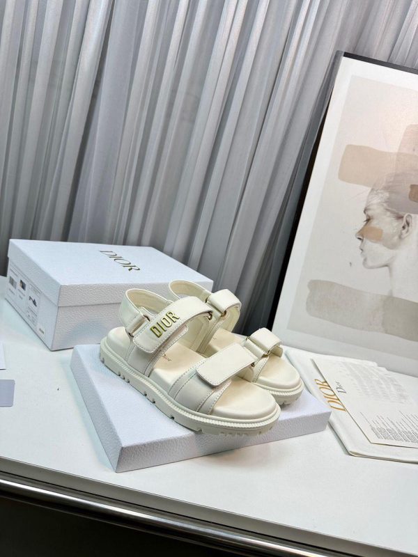 Dior Dioract Sandal in White