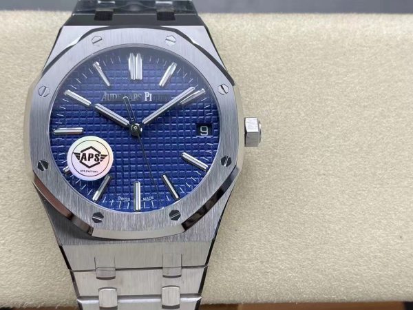 Audemars Piguet Royal Oak Blue and Silver