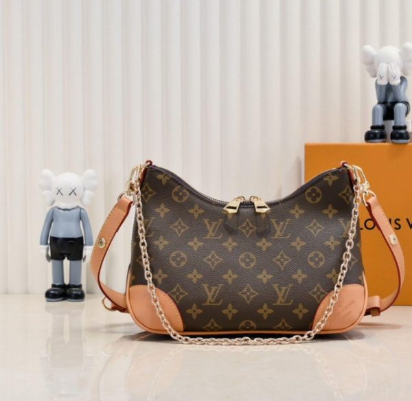 Louis Vuitton Boulogne in Brown Monogram 28 CM (Next to Original)